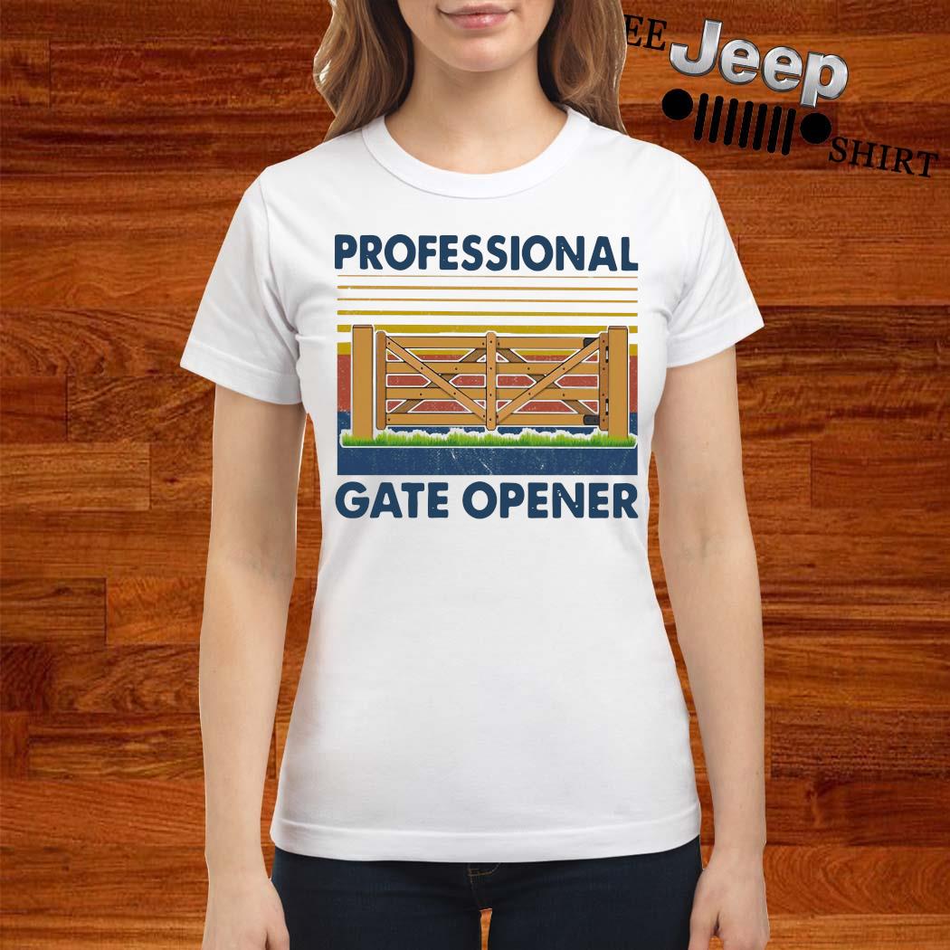 professional gate opener shirt