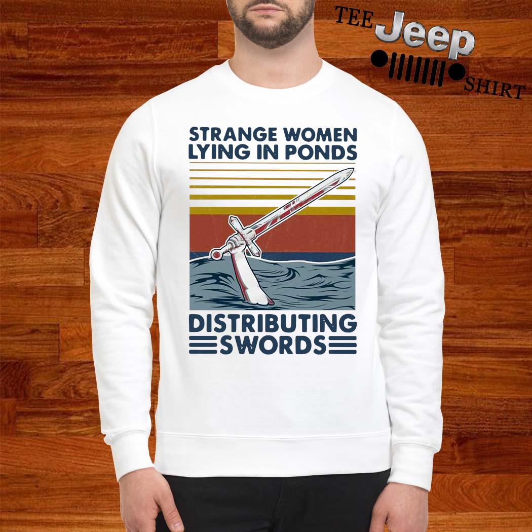 strange women lying in ponds shirt