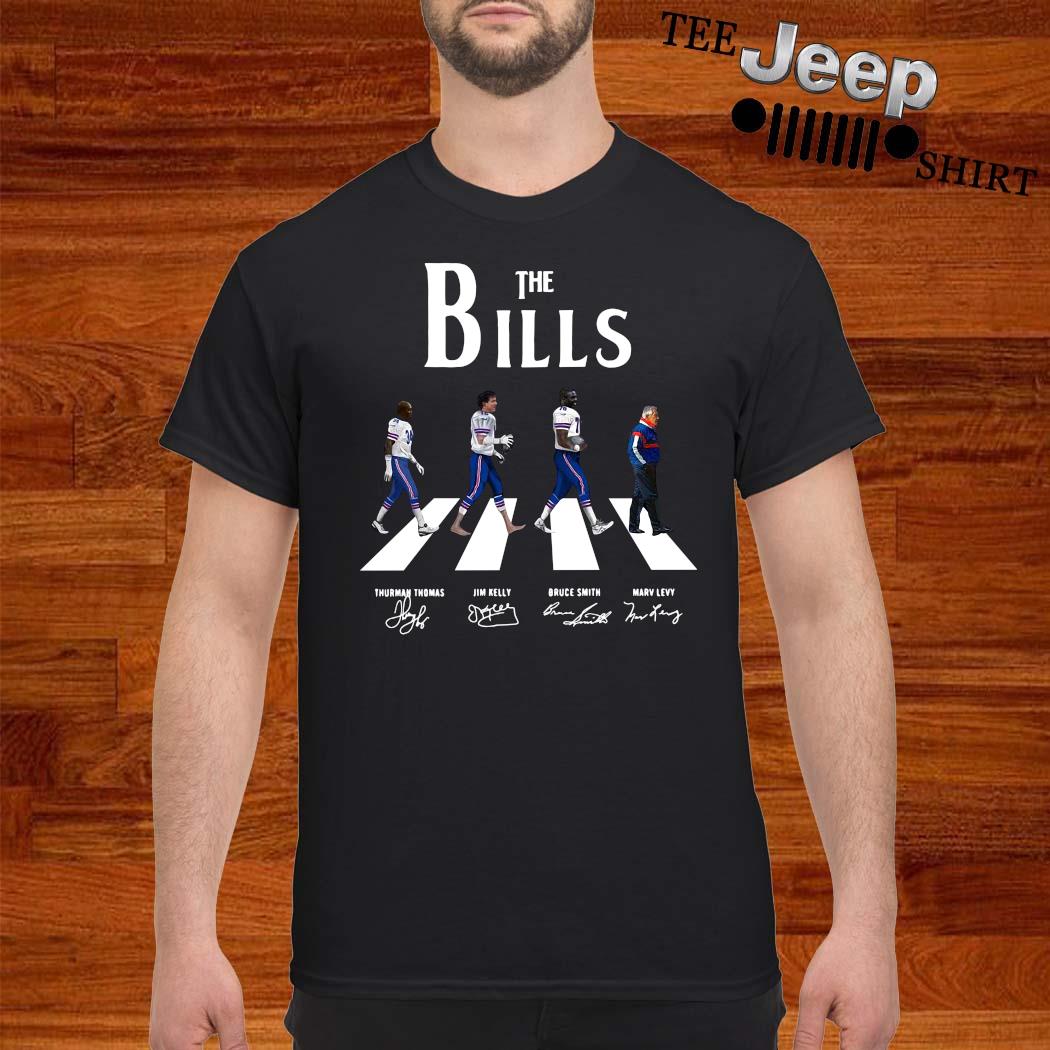 buffalo bills abbey road shirt