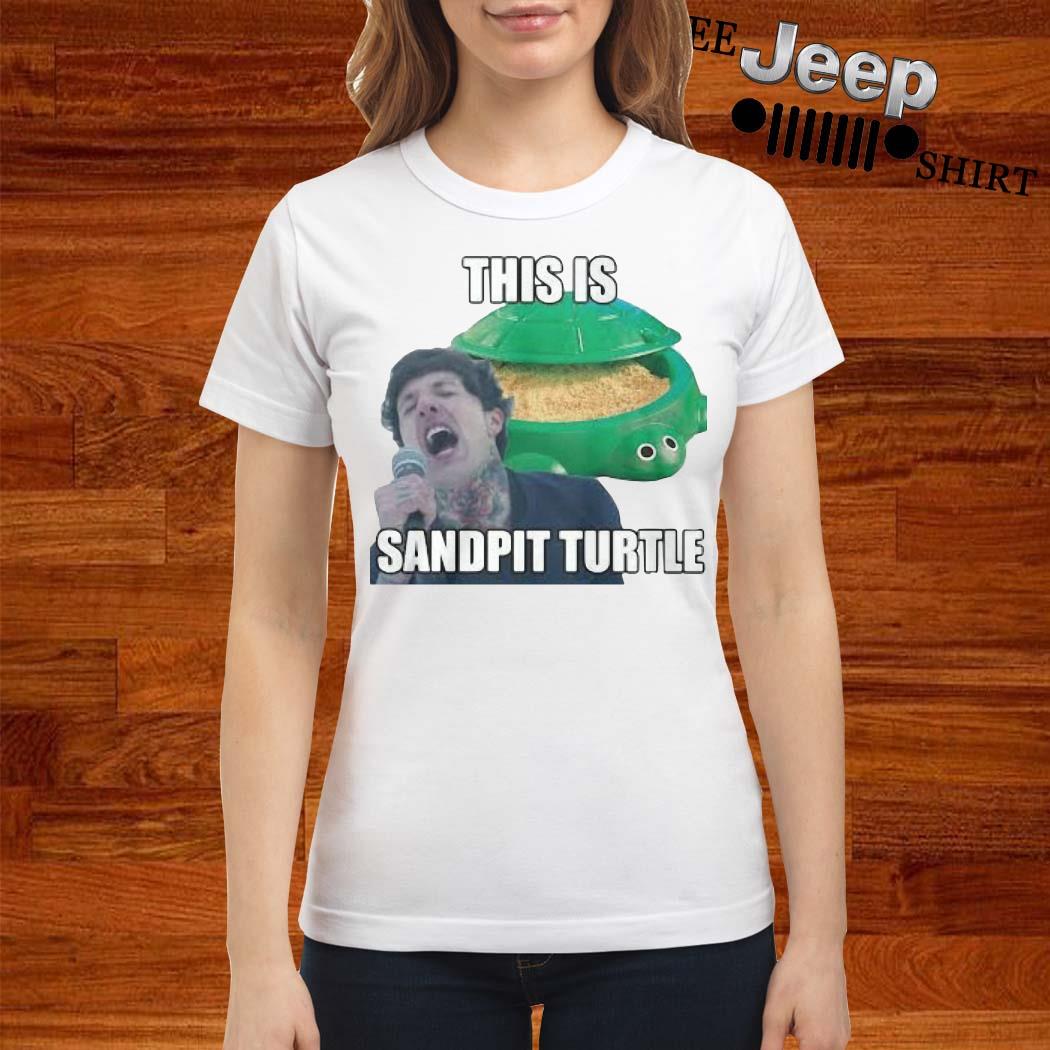 this is sandpit turtle shirt