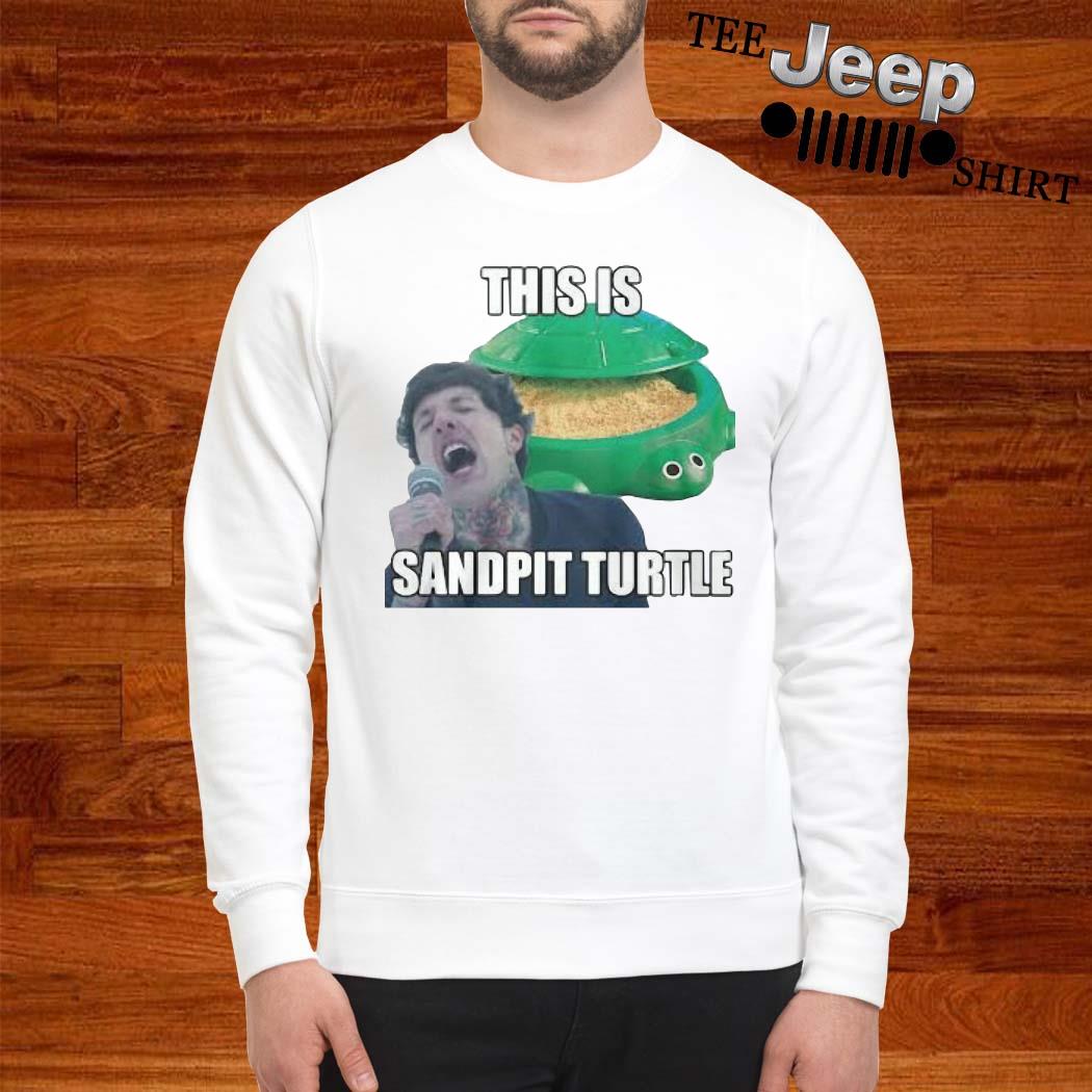 this is sandpit turtle shirt