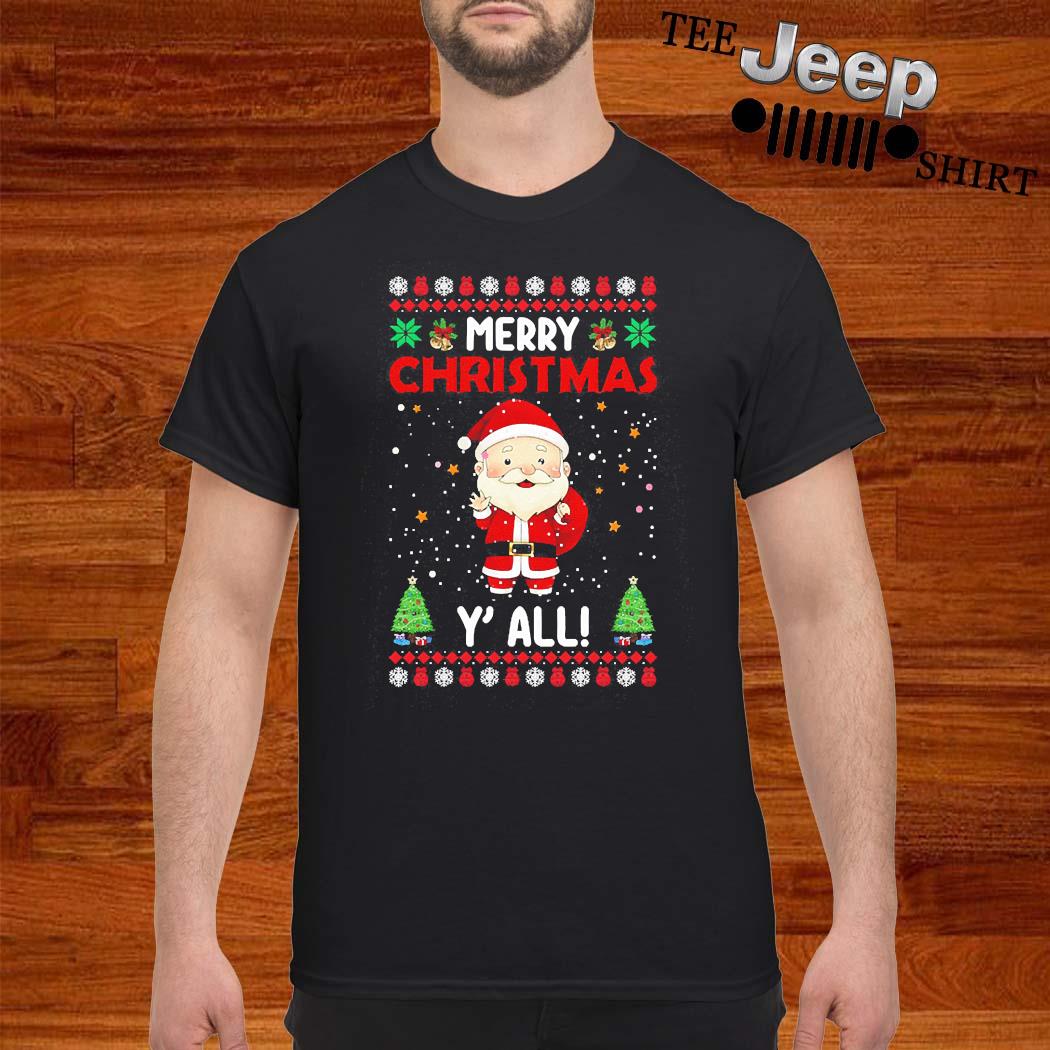 merry christmas yall t shirt