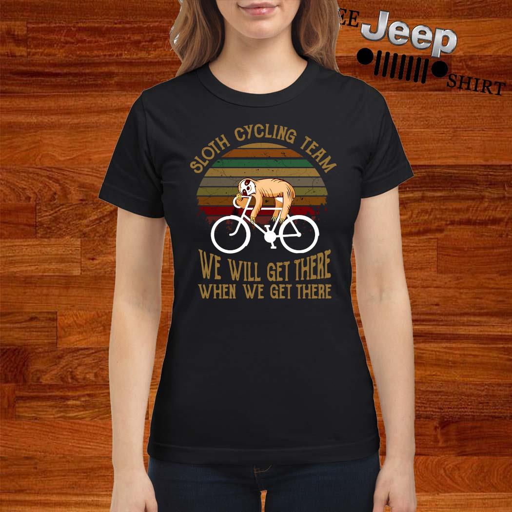 sloth cycling team jersey