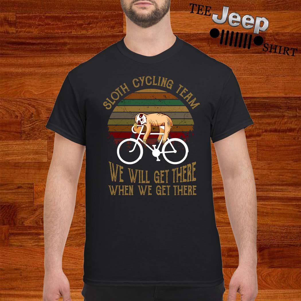 sloth cycling team jersey