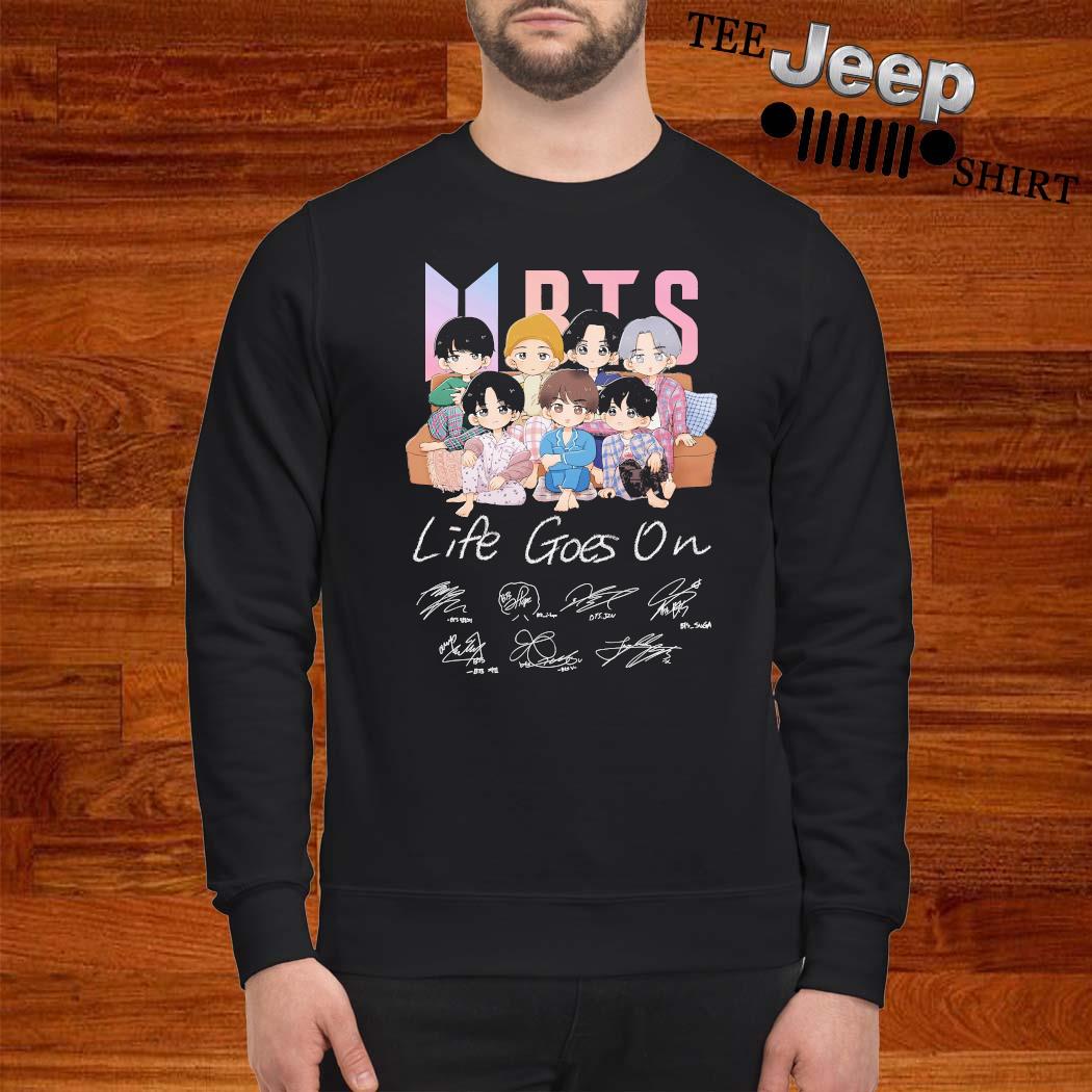life goes on sweatshirt bts